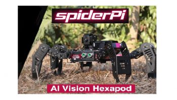 Permalink to: สื่อการเรียนรู้หุ่นยนต์แมงมุม Hiwonder SpiderPi AI